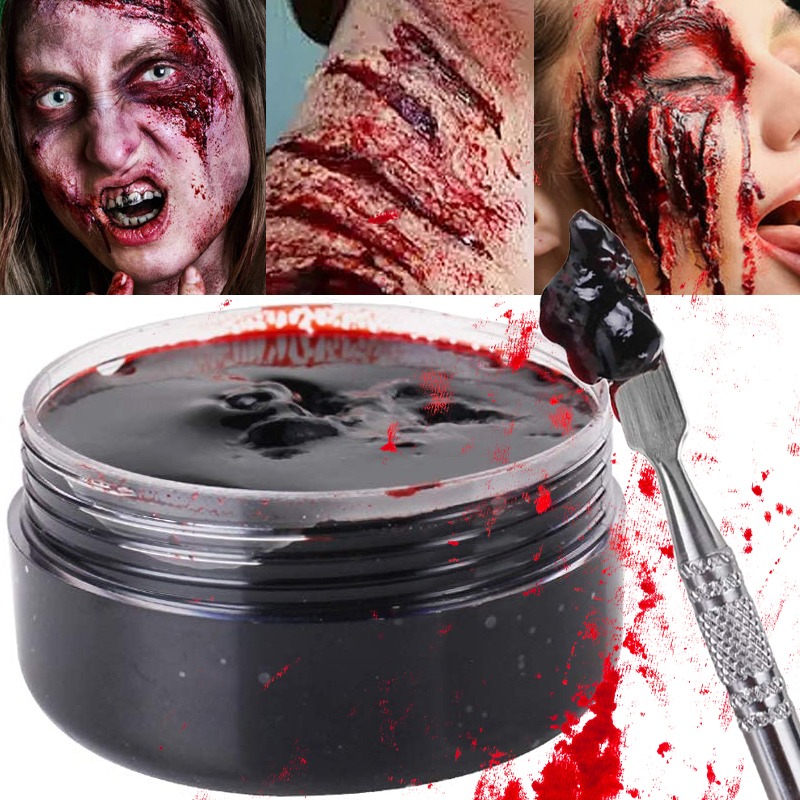 Cosplay Prop Painting - 1/3 قطعة هلام الدم هالوين طقم
