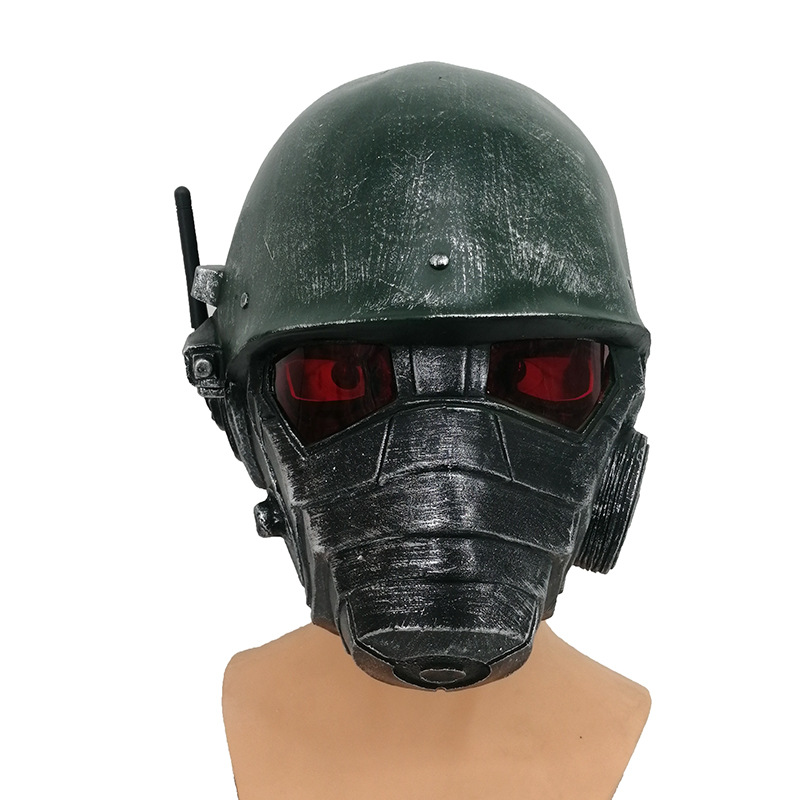 Fallout Cosplay Prop - تداعيات جديد فيغاس قناع كامل رئيس