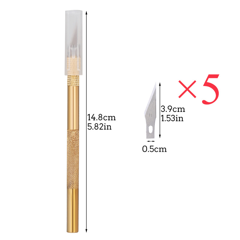 Craft Knife Set - 1 مجموعة نحت المعادن مشرط سكين