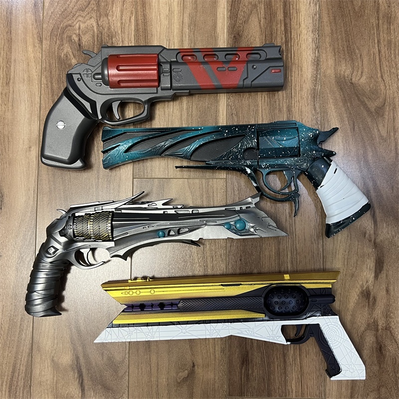 Fallout Cosplay Prop - نموذج بنادق متعددة بدون إطلاق النار