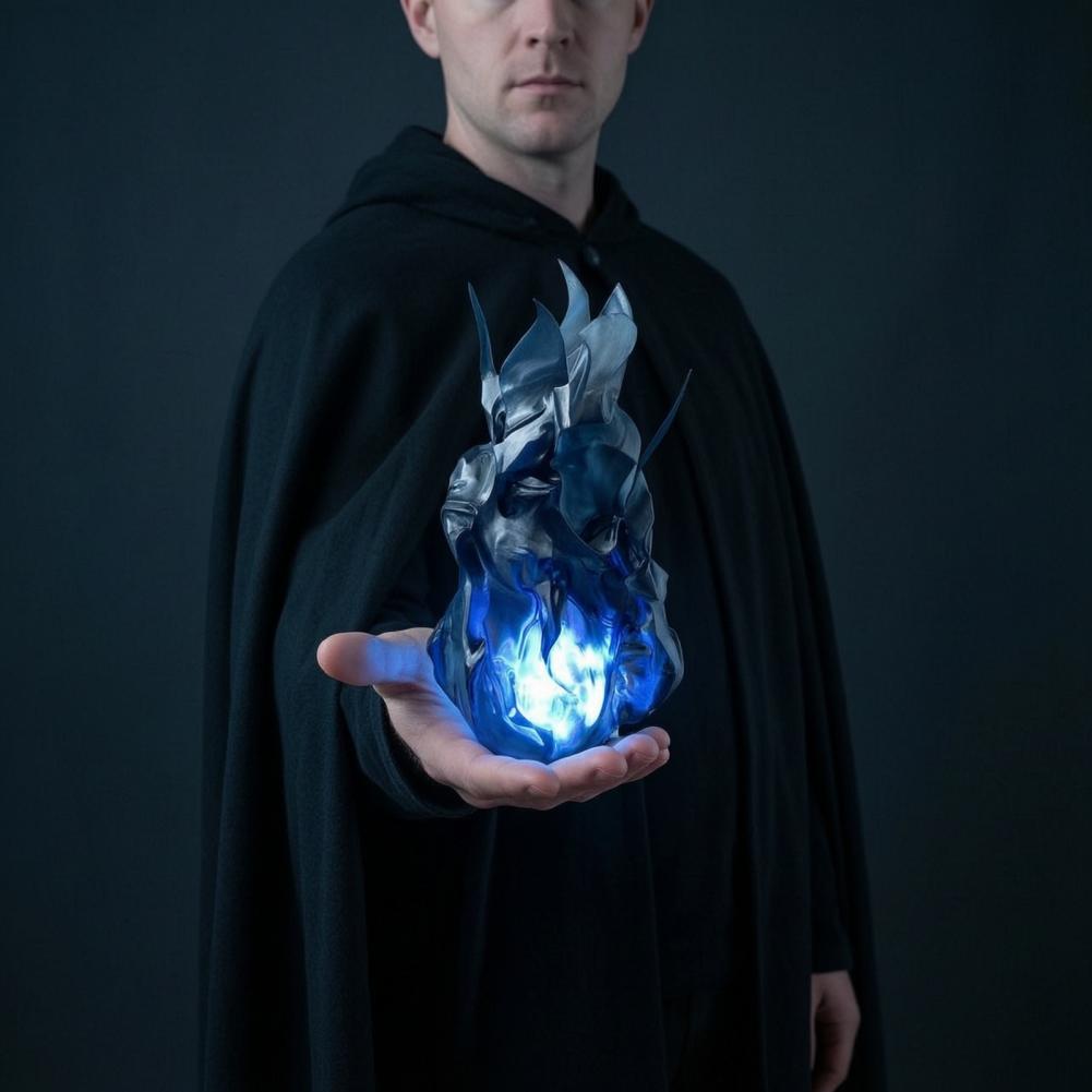 كرة نارية محمولة باليد بتأثير  - مراجعة Cosplay Fireball Prop وسعره
