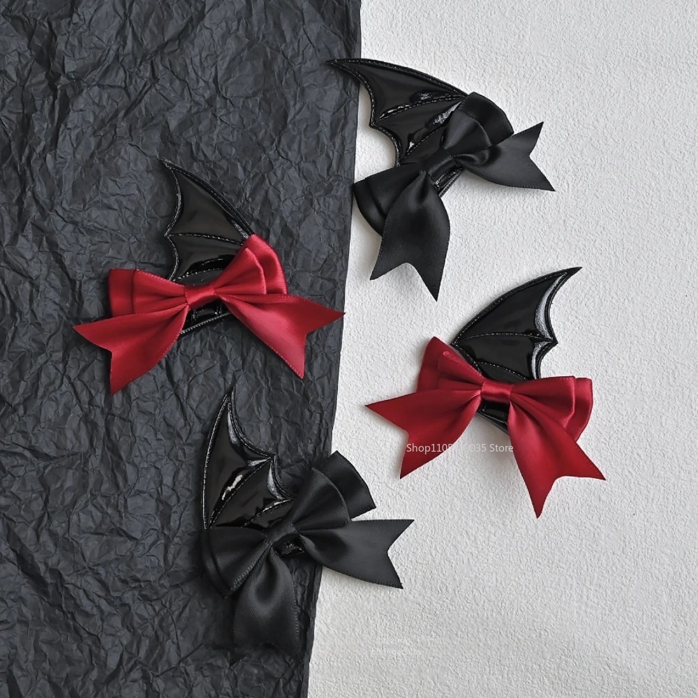 دبابيس شعر على شكل قرون شيطان  - مراجعة Cosplay Bat Prop وسعره