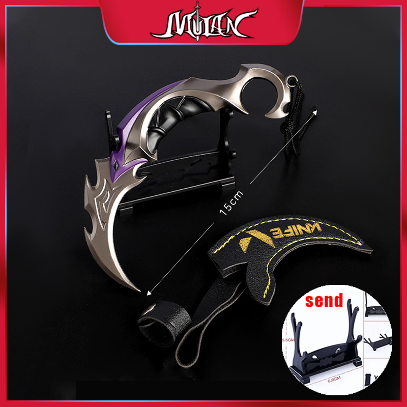 6 بوصة Valorant EP5 Karambit ا - مراجعة Craft Knife Set وسعره