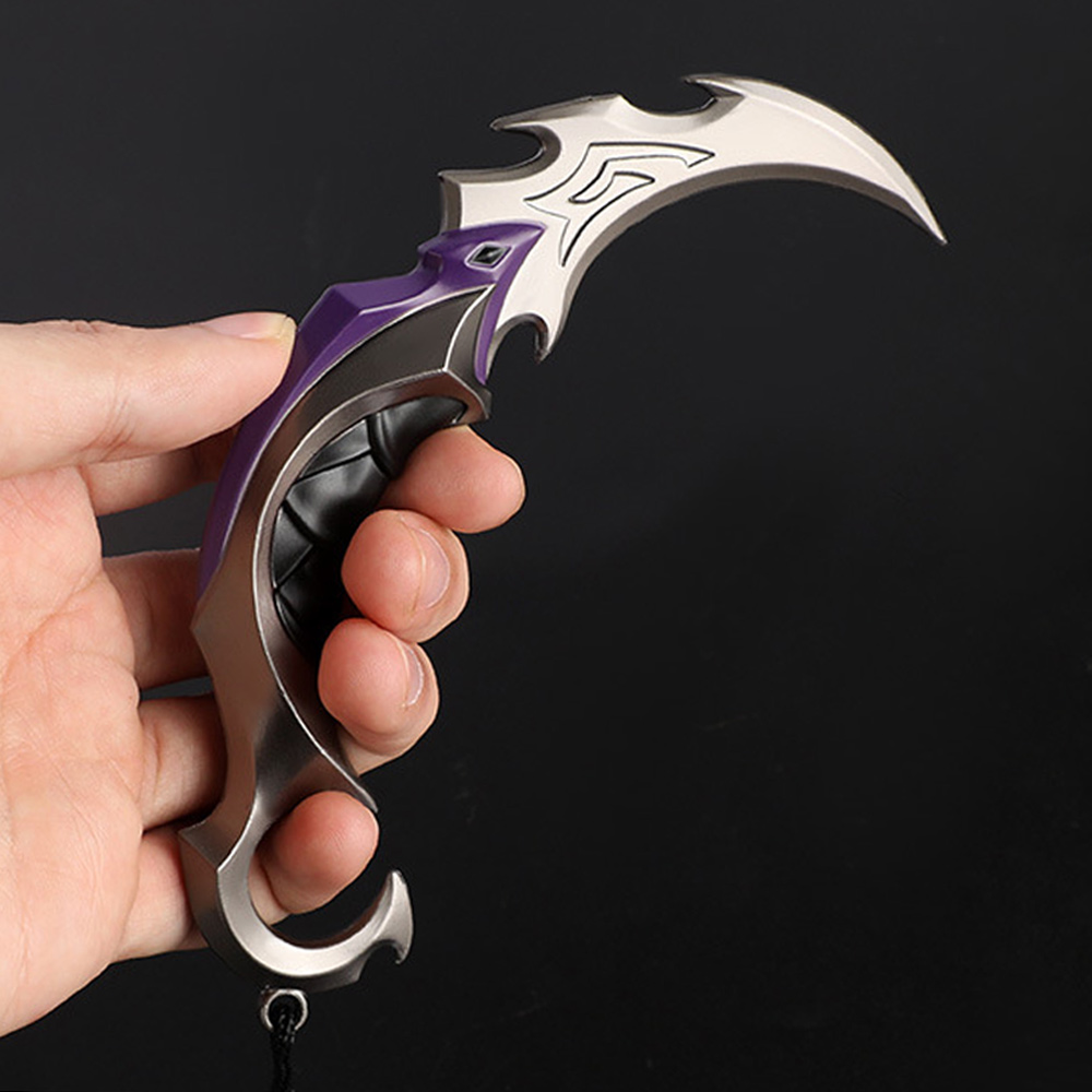 6 بوصة Valorant EP5 Karambit ا - مراجعة Craft Knife Set وسعره