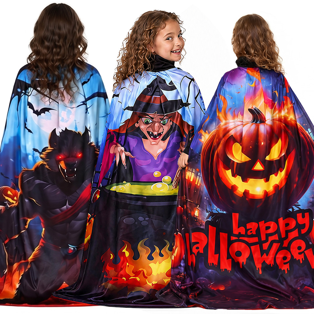 عباءة أطفال طويلة بغطاء رأس بت - مراجعة Cosplay Flame Prop وسعره