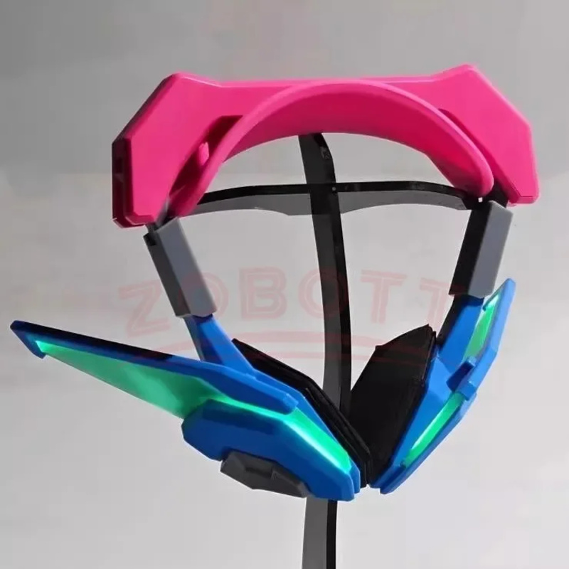 CyGame Overwatch D.Va سماعة رأ - مراجعة Dva Cosplay Prop وسعره