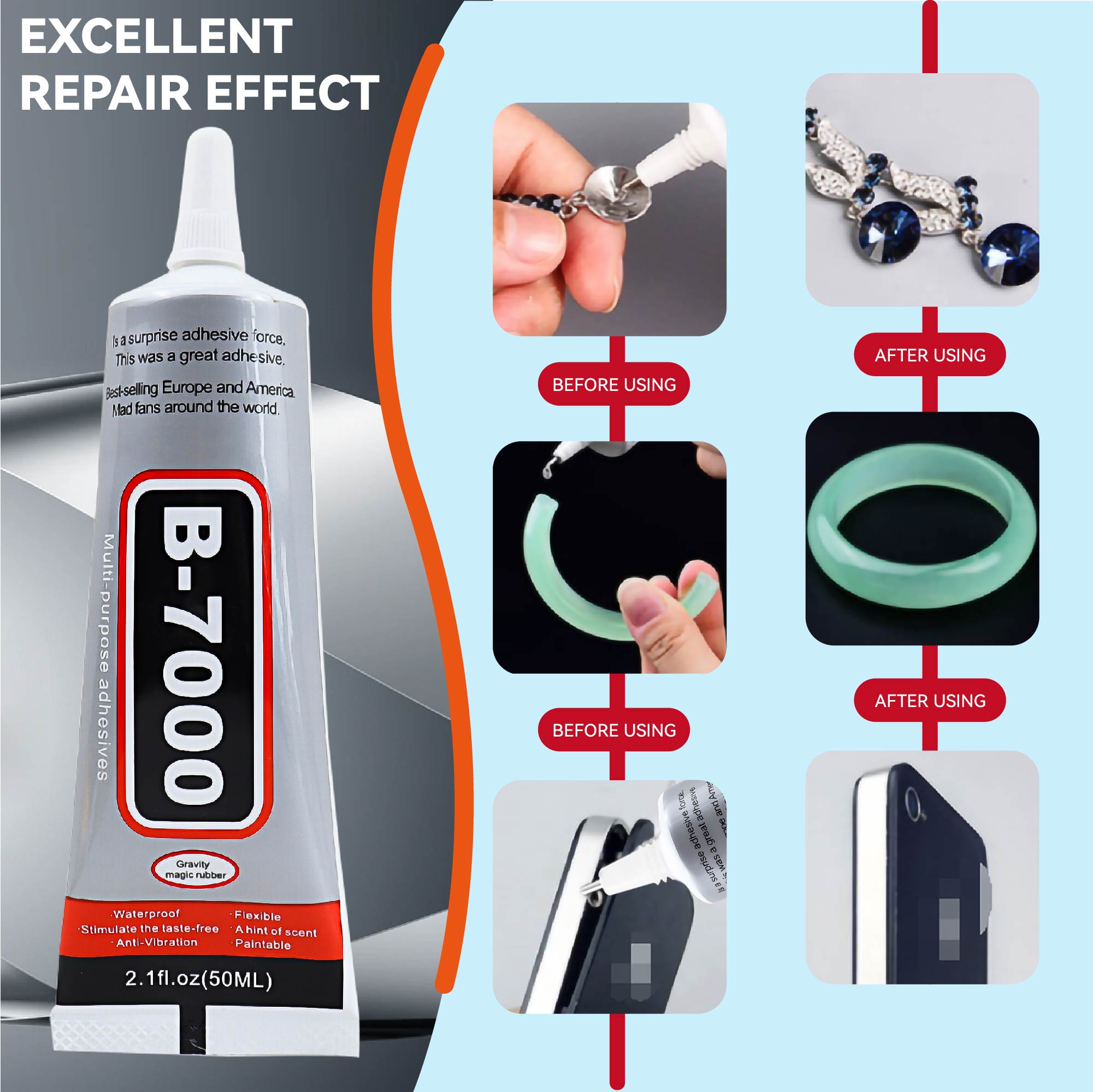 الاتصال الهاتف إصلاح لاصق T700 - مراجعة Contact Cement Glue وسعره