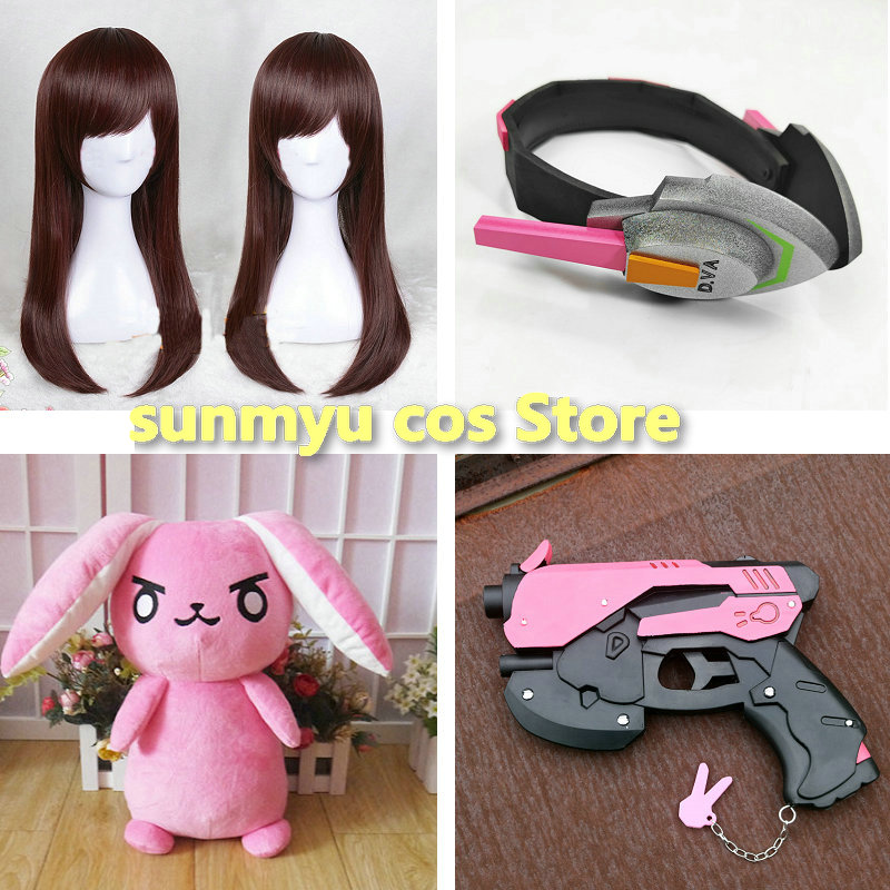 إكسسوارات تنكرية لشخصية D.VA ت - مراجعة Dva Cosplay Prop وسعره