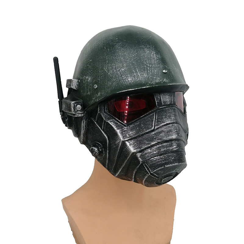 تداعيات جديد فيغاس قناع كامل ر - مراجعة Fallout Cosplay Prop وسعره
