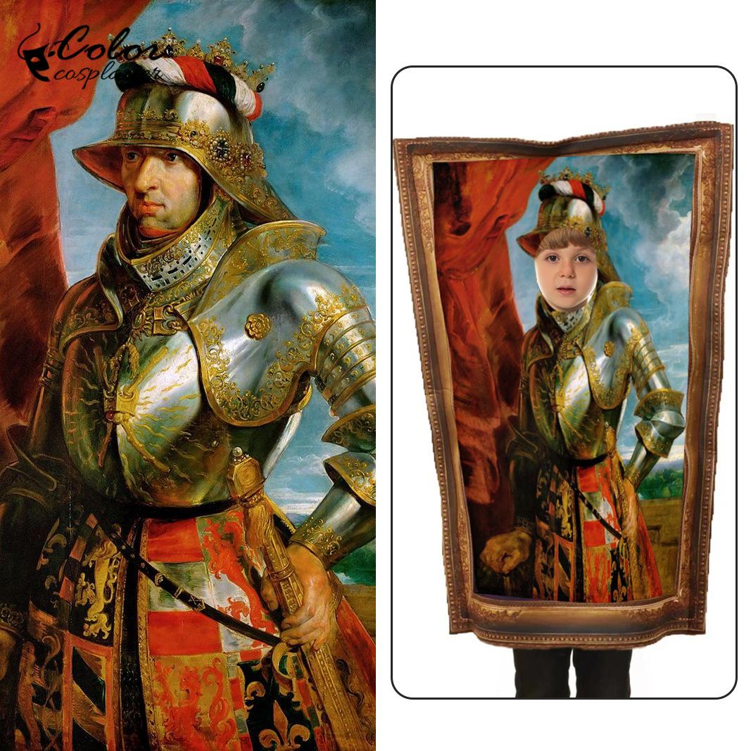 اللون تأثيري مضحك النفط اللوحة - مراجعة Cosplay Prop Painting وسعره