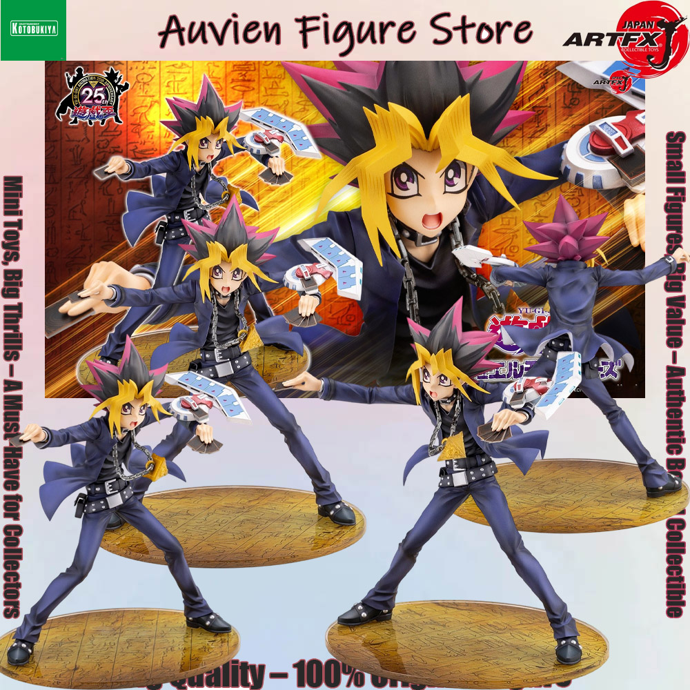 مجسم شخصية يوغي موتو من أنمي ي - مراجعة Kotobukiya Artfx وسعره