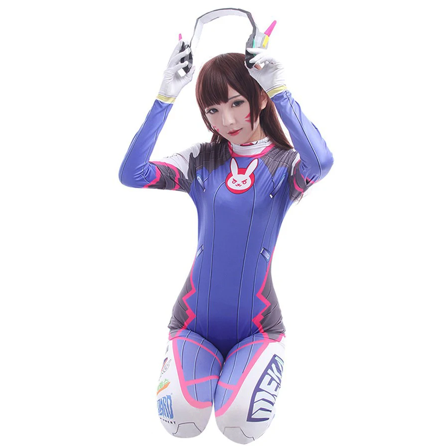 أنيمي امرأة بذلة الجوارب Dva ت - مراجعة Dva Cosplay Prop وسعره
