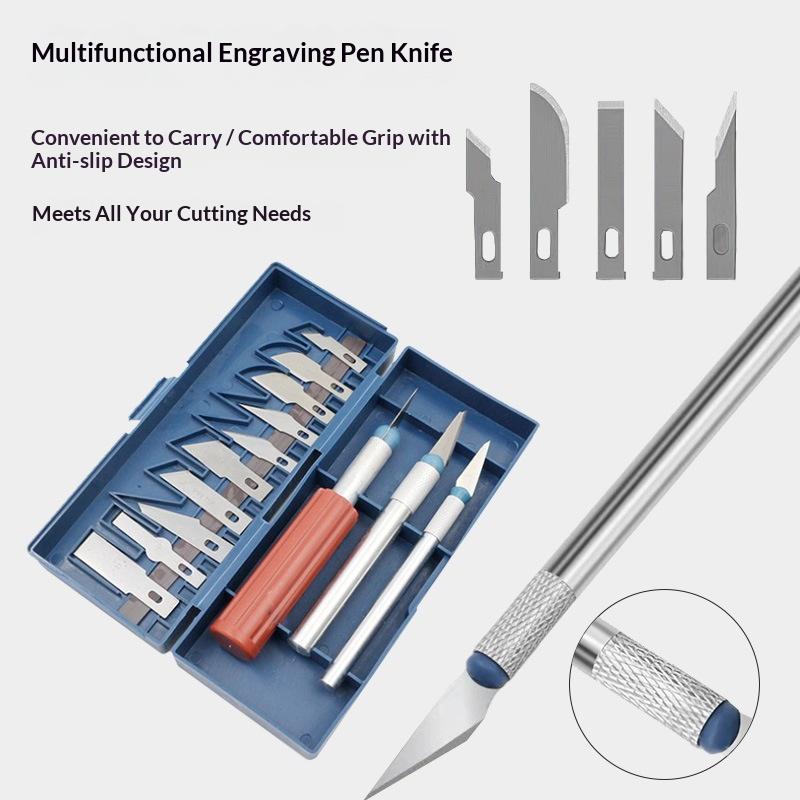 مجموعة سكاكين متعددة الوظائف ل - مراجعة Craft Knife Set وسعره