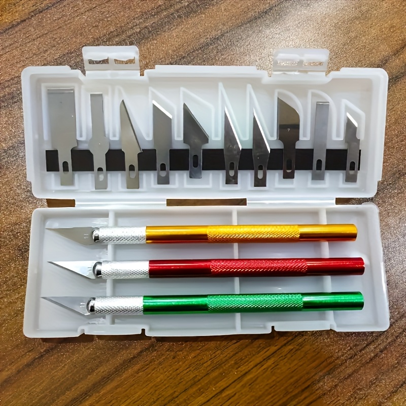 مجموعة سكاكين نقش من سبائك الأ - مراجعة Craft Knife Set وسعره