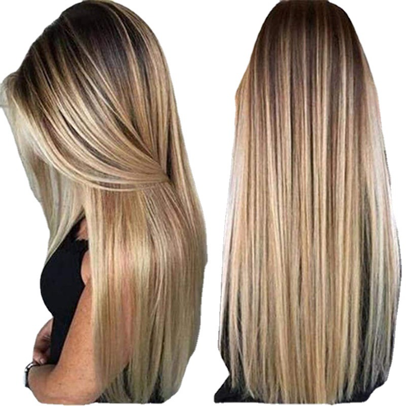 باروكة شعر نسائية طويلة مستقيم - مراجعة Wig Fiber Net وسعره