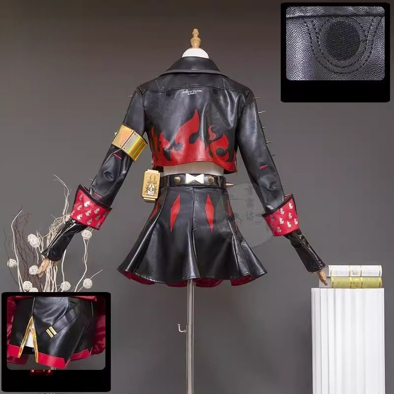 أزياء حفلات الهالوين الأنمي لع - مراجعة Burnice Cosplay Prop وسعره